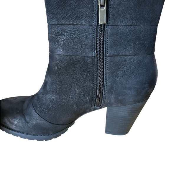 Clark’s Mission Manor  Black Nubu Ankle Boots - Picture 2 of 8